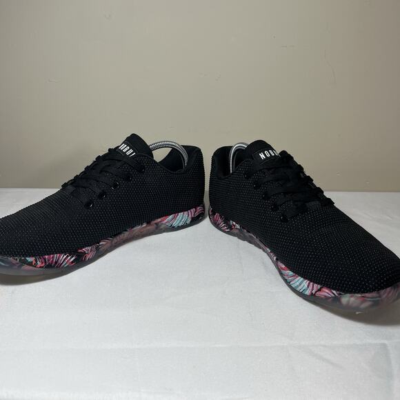 NOBULL Women's Outwork Midnight Palm Black Crossfit Athletic Sneakers Size 9 - Picture 9 of 12